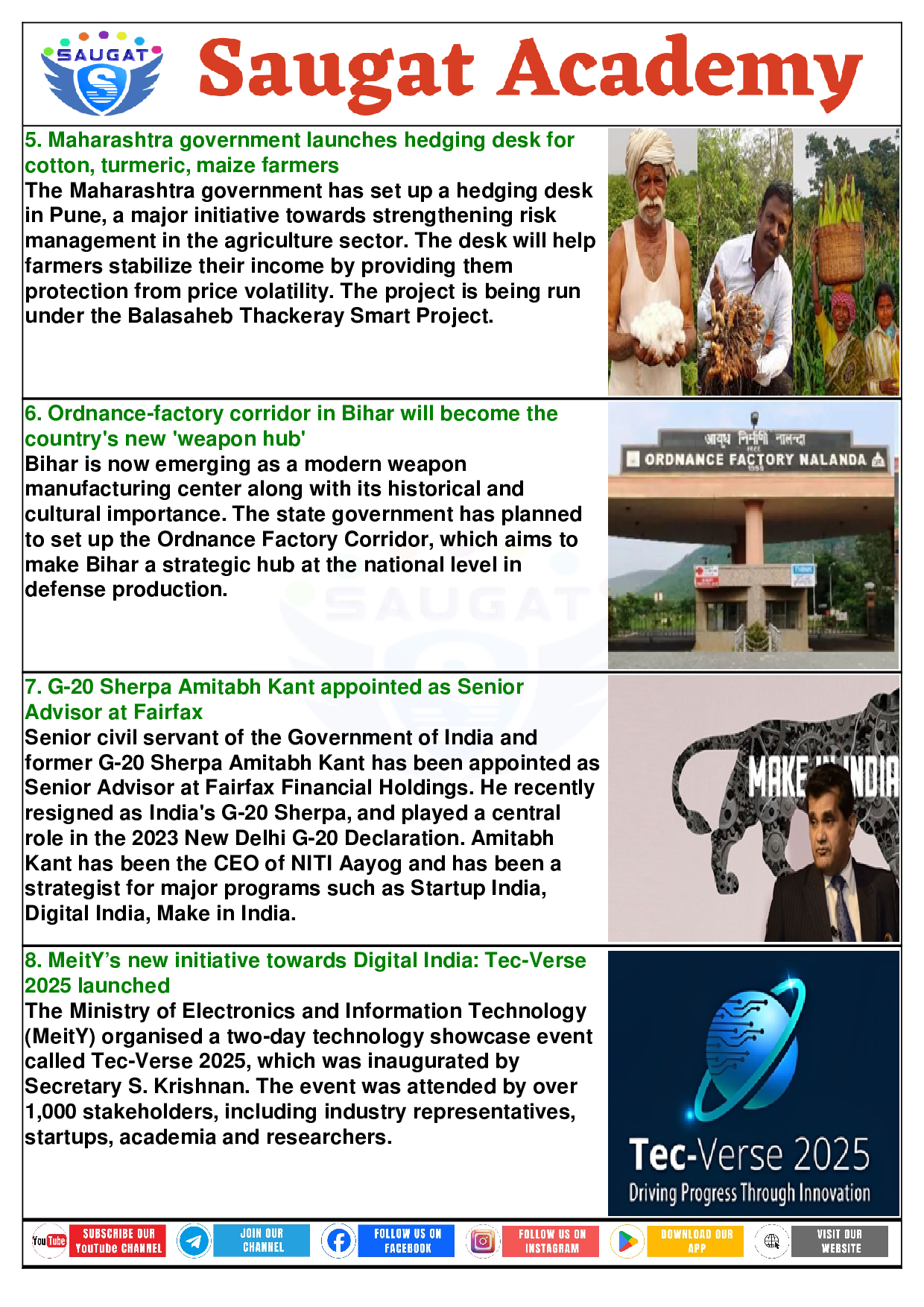 Page 3 - 02 July 2025 Current Affairs E (Hindi, Daily, 02 Jul 2025) By Saugat Academy