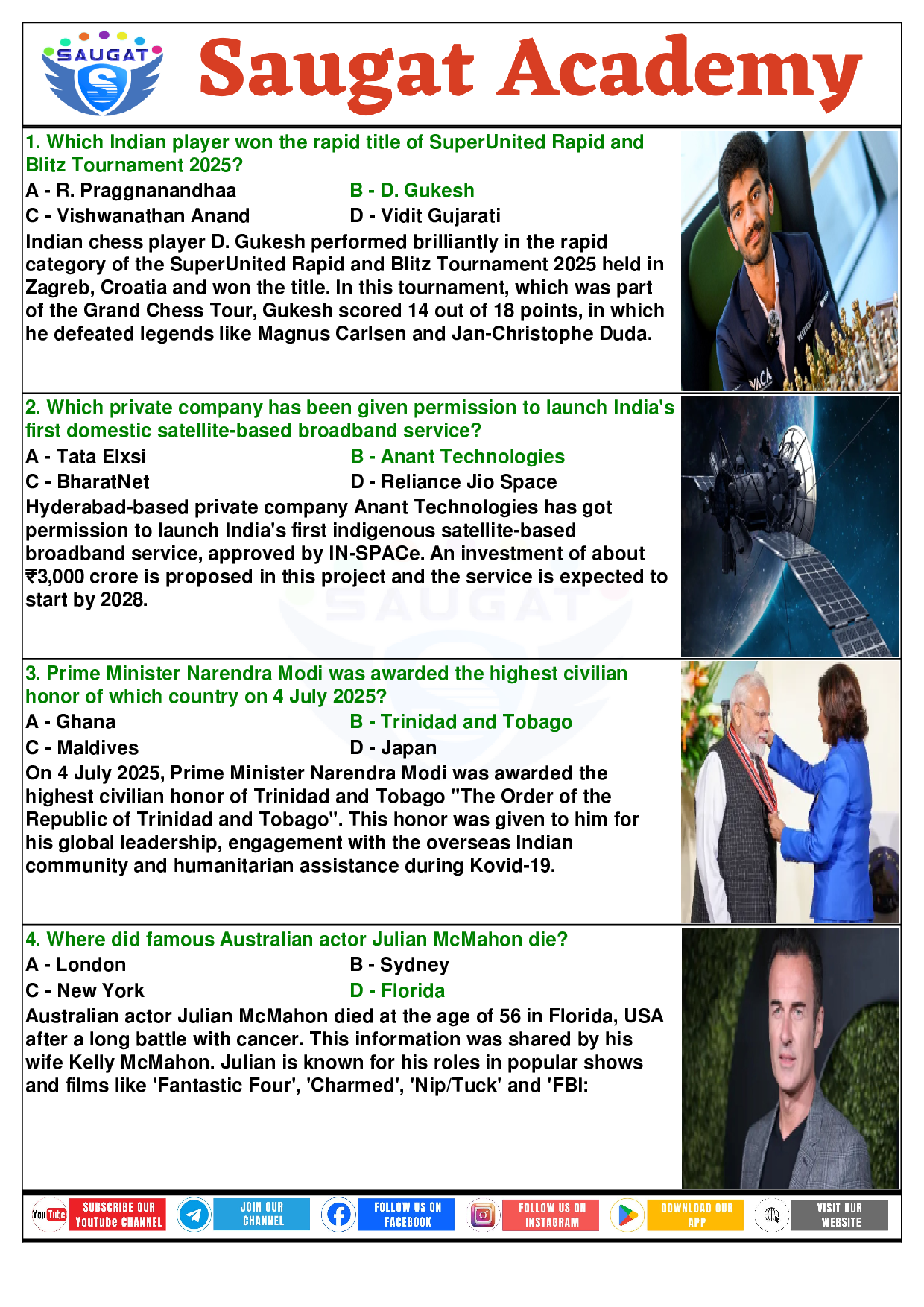 Page 10 - 07 July 2025 Current Affairs COMBINE (Bilingual, Daily, 07 Jul 2025) By Saugat Academy