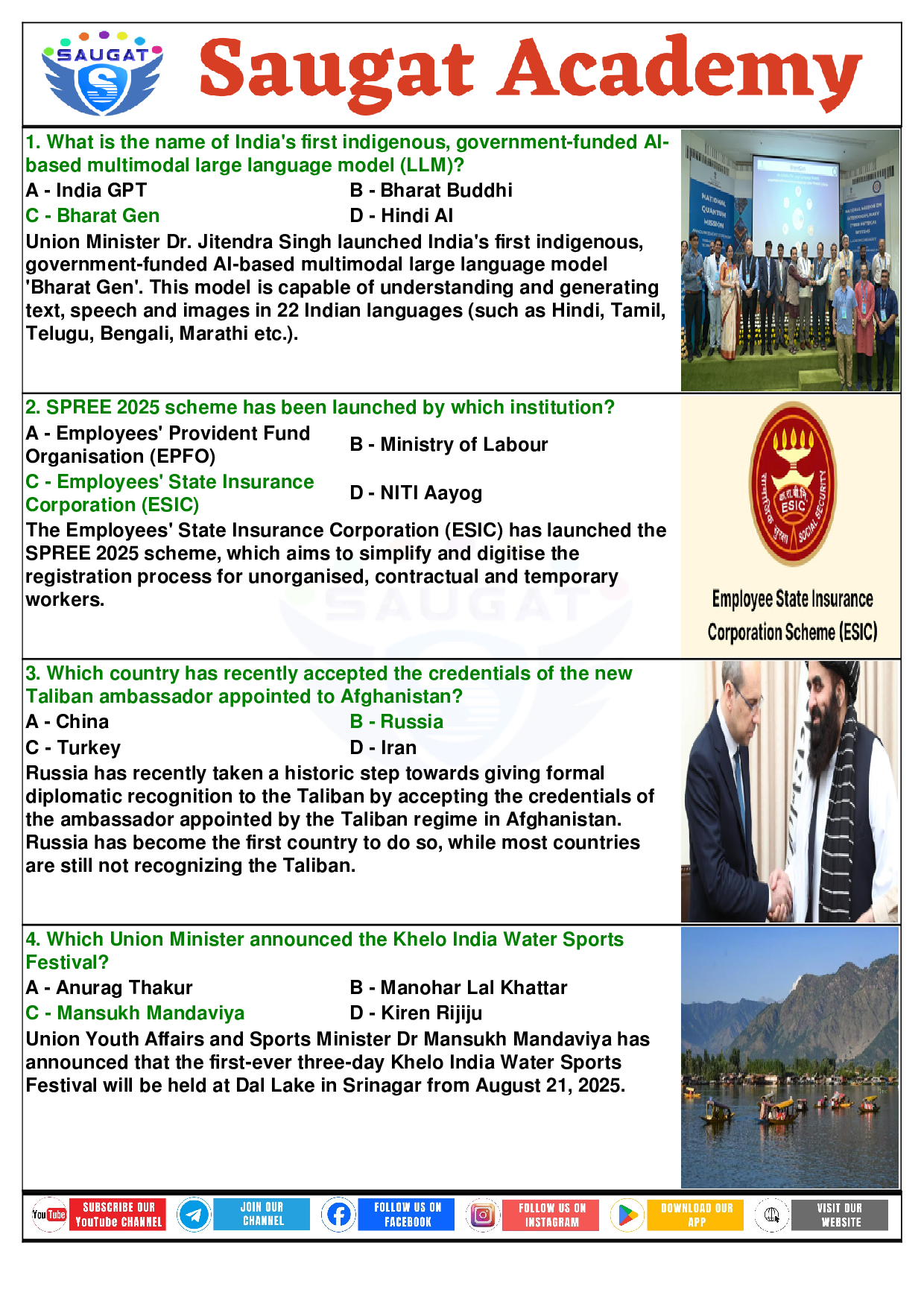 Page 10 - 08 July 2025 Current Affairs COMBINE (Bilingual, Daily, 08 Jul 2025) By Saugat Academy