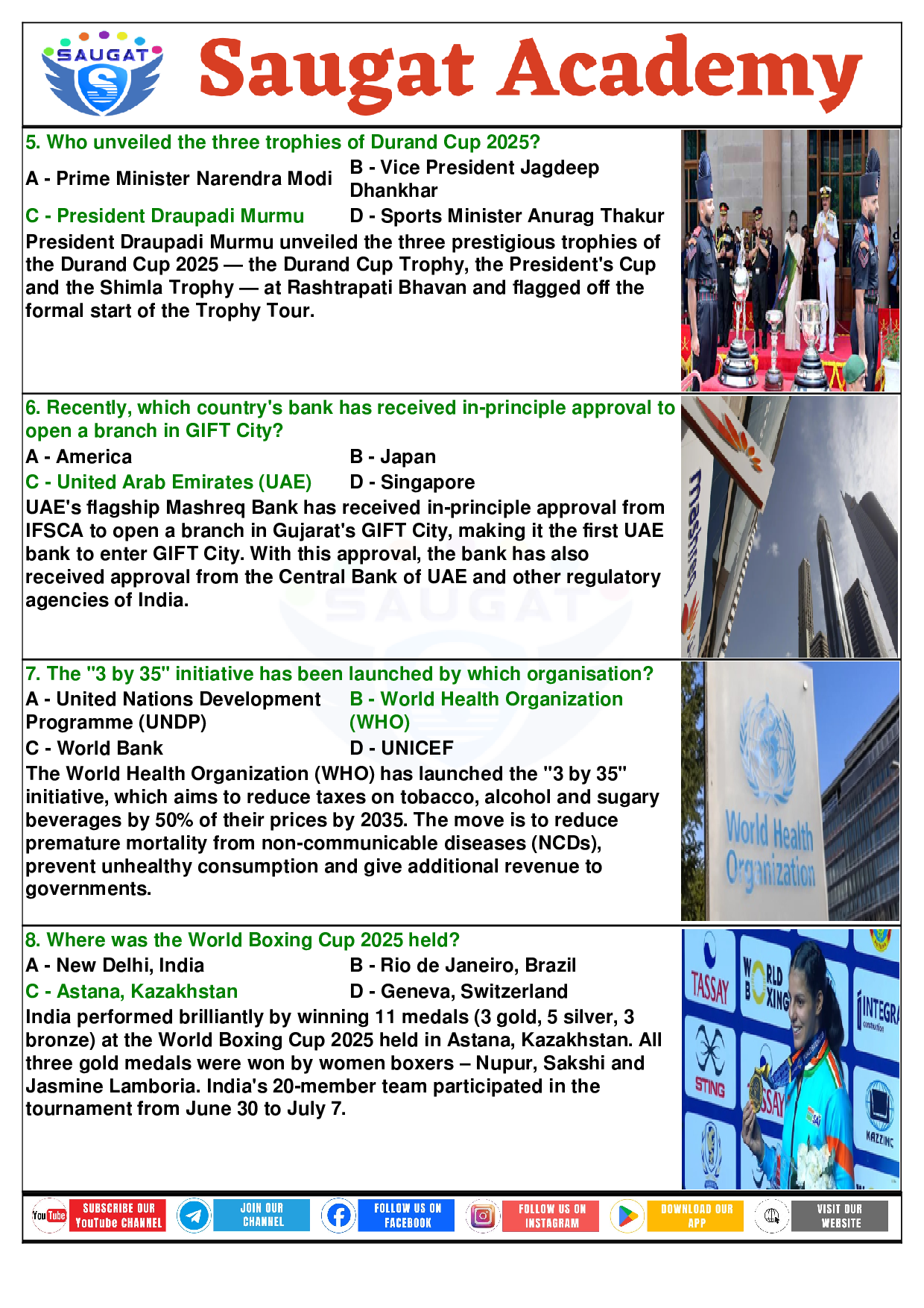 Page 5 - 08 July 2025 Current Affairs ENGLISH (English, Daily, 08 Jul 2025) By Saugat Academy